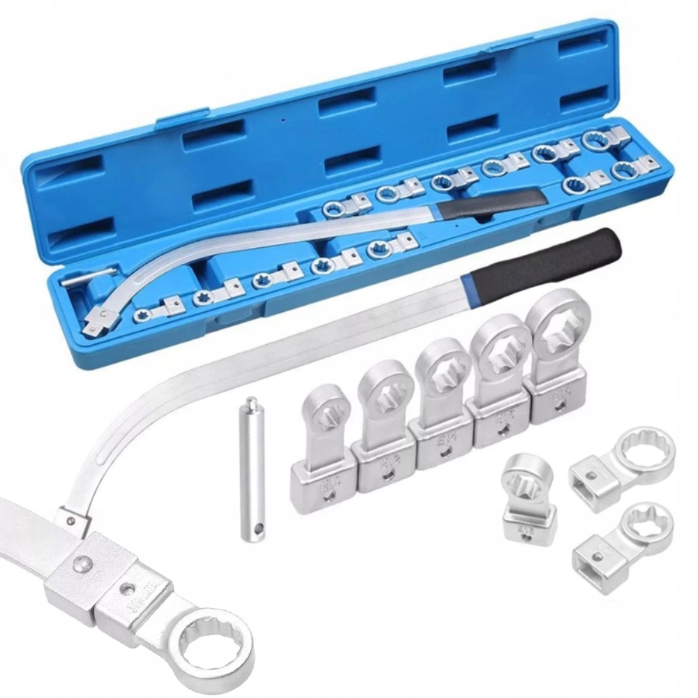 Sada Klíčů Na Napínák Rozvodového Řemene 15KS Kufr Pro E10-E18