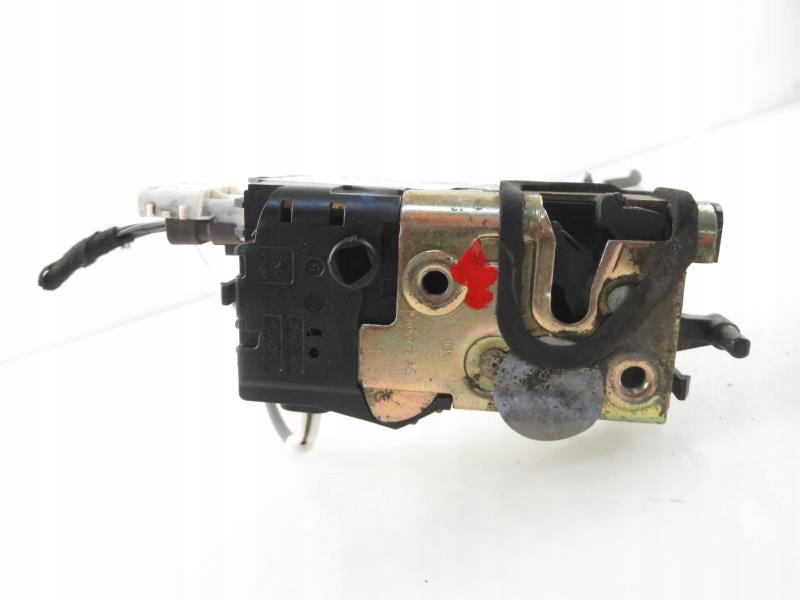 PEUGEOT 407 04-11 ZAMEK PRAWY PRZEDNI - kostka 6 PIN - SPRAWNY 9659853780 F