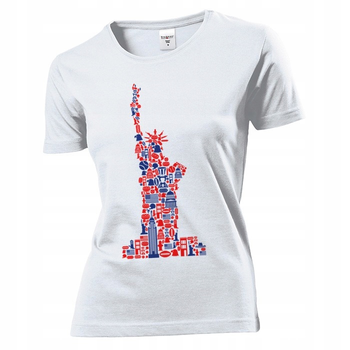 

Koszulka damska Statua Wolnosci Ameryka S
