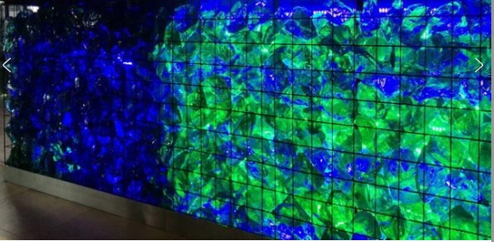 BRYŁY SZKLANE KAMIEŃ ZIELONY DARK SZKŁODO GABIONÓW 20kg 10-20cm Waga 20 kg