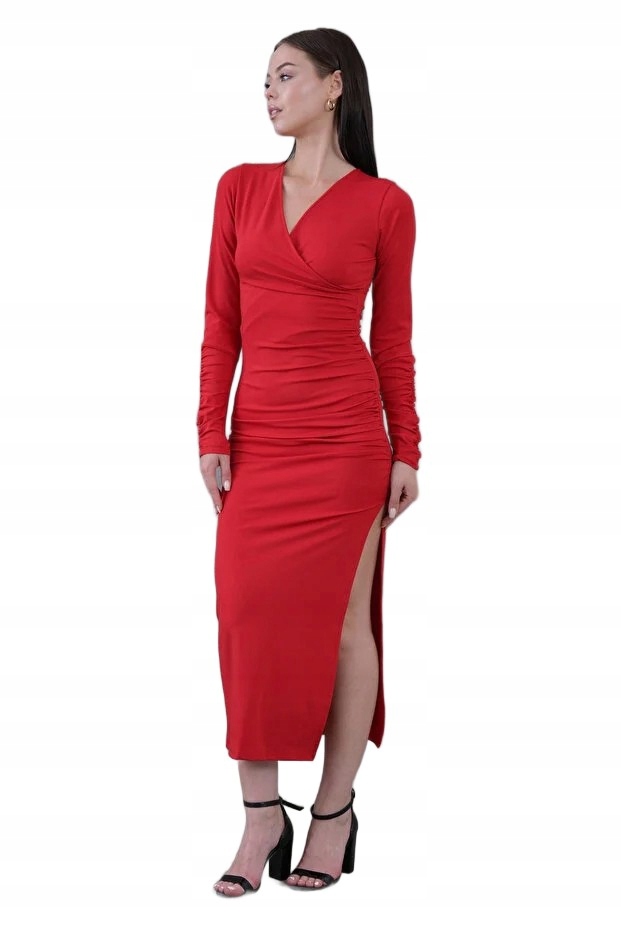 Bayansepeti Červená Šaty 38 5FA