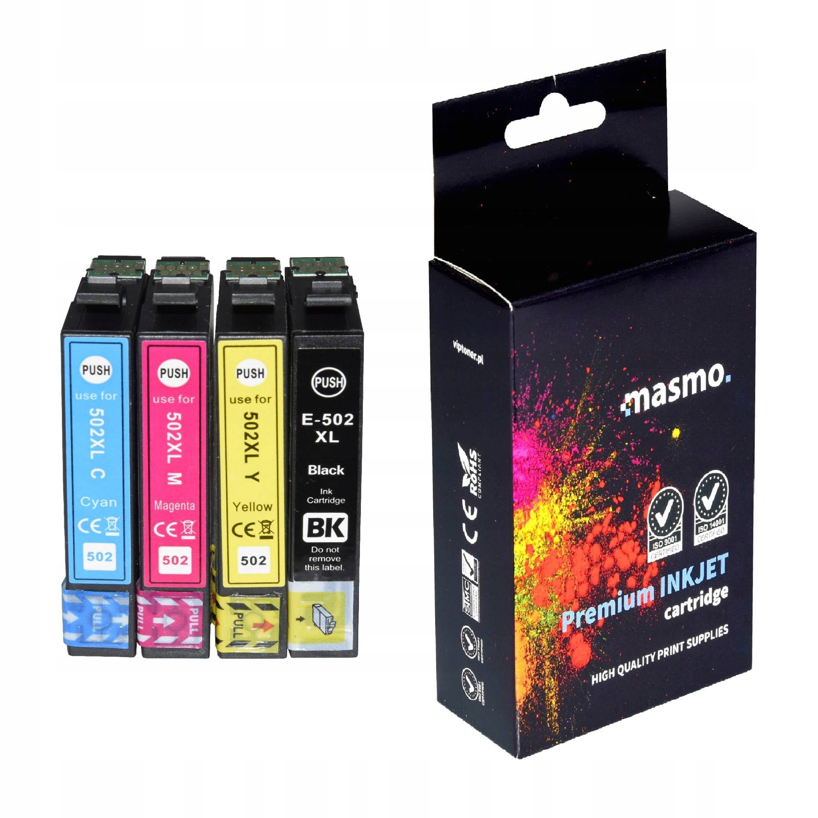 

4x Tusz Epson T502XL komplet XP-5100 WF-2800 2860