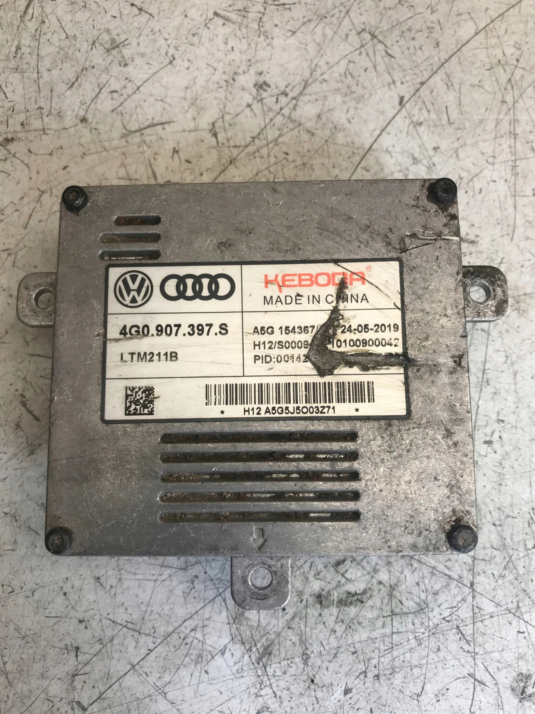 AUDI R8 4S control unit LED XENON 4G0907397S