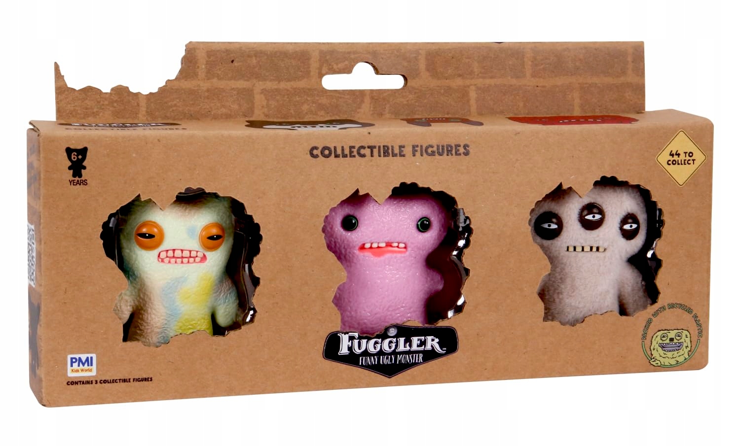 Bizak Fuggler Sada 3 kusů Unikátní figurka Hračky Fantasy