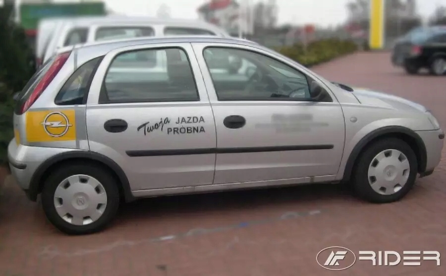 Opel Corsa C bočné lišty