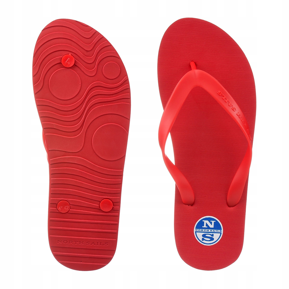 Pánské Pantofle žabky North Sails Sandy Elemental Červené 39 40