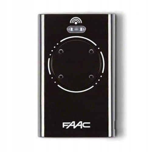Pilot do bram Faac XT4 Slh Lr 4-kanałowy 868MHz czarny z kodem zmiennym Ory