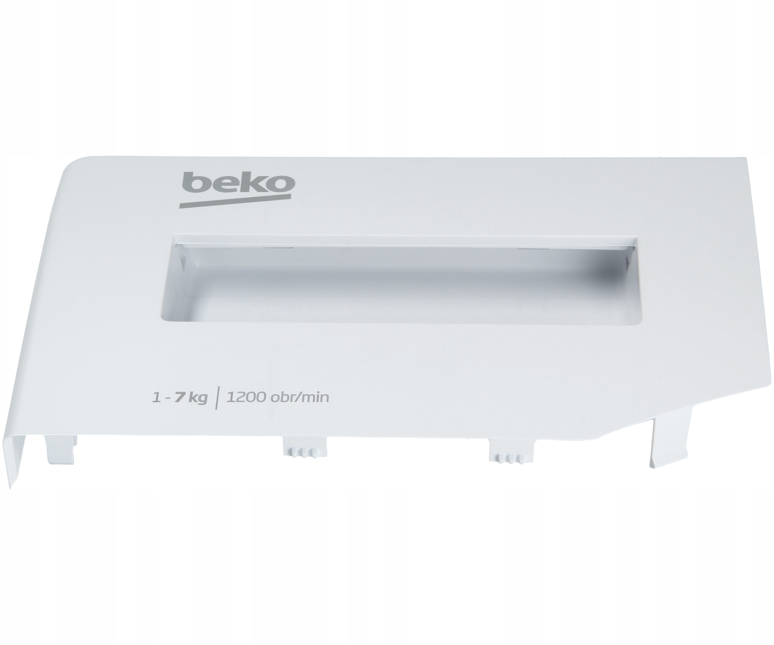 Front pojemnika na proszek do pralki Beko oryginał EWUE7636XAW