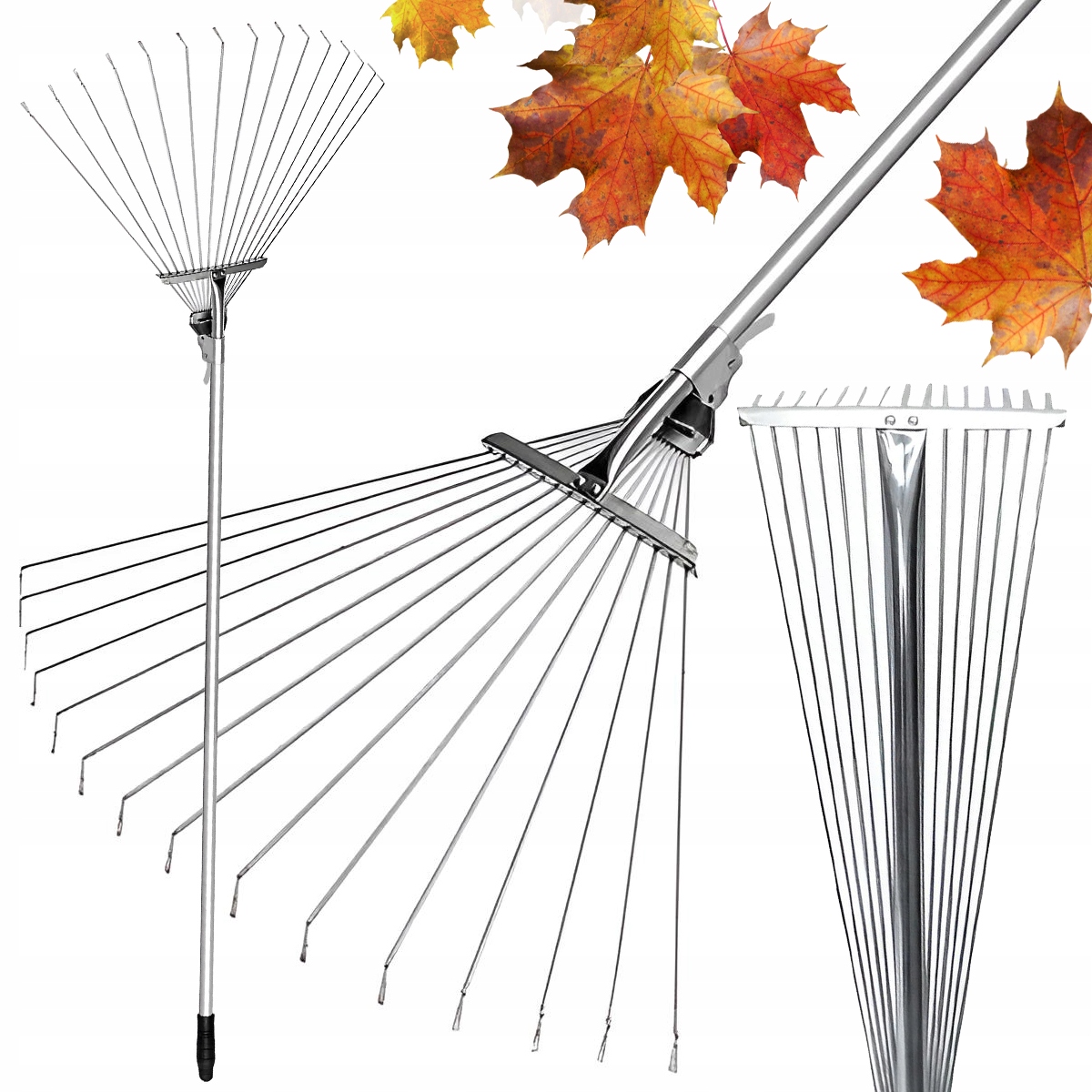 

Grabie Wachlarzowe Metalowe Regulowane Do Liści