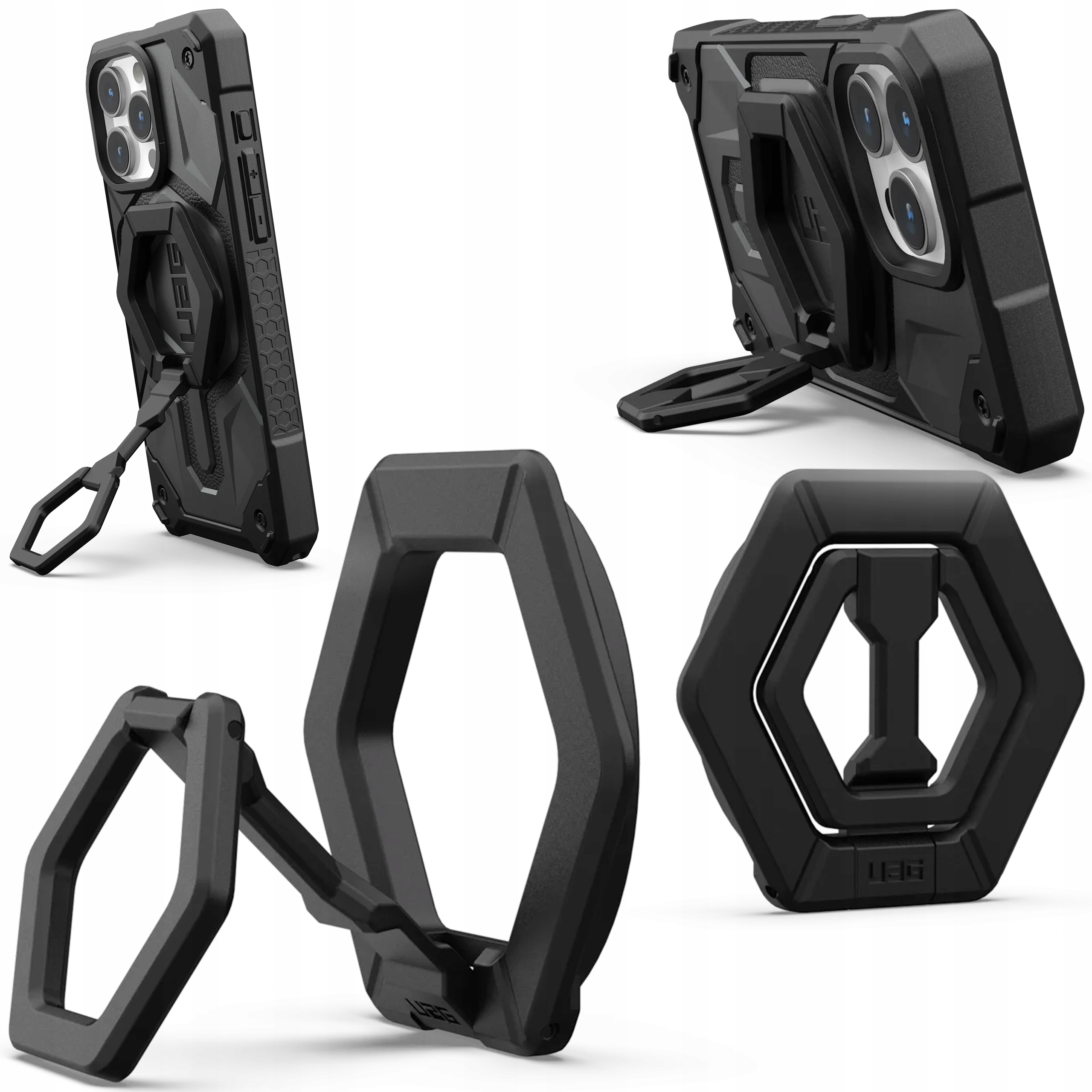 Uag Ring Stand Uchwyt MagSafe do iPhone Magnetyczna Podstawka na Telefon