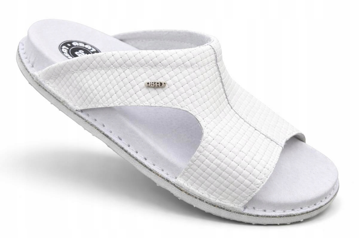 Zdrowotne medyczne profilowane skórzane polskie 39