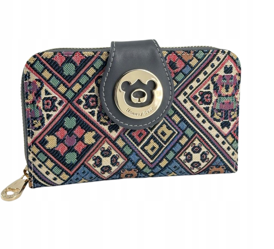 Dámská peněženka střední elegantní prostorná Henney Bear