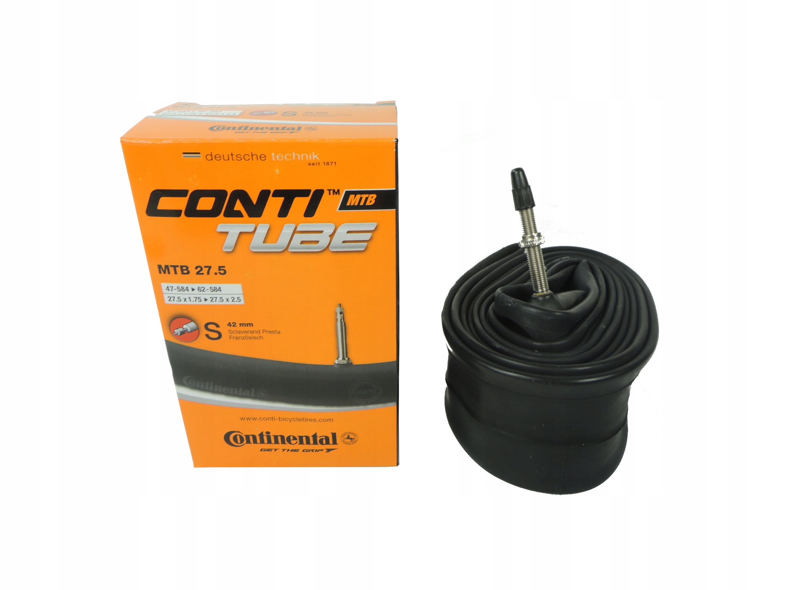 

Dętka Continental Mtb 27,5 1,75-2,5 Presta Fv