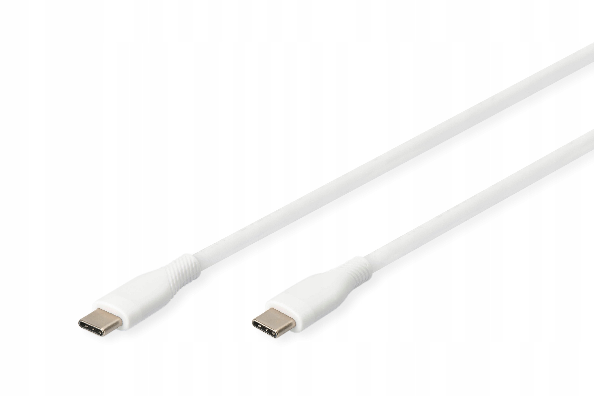 Digitus Silicone Connection Cable AK-300341-010-W Usb-c to Usb-c