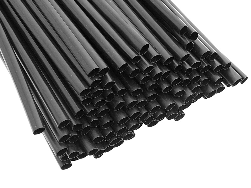 RURKI TERMOKURCZLIWE IZOLACJA MOCNE KOSZULKI Z KLEJEM 1m 12,7/6,4mm CZARNA