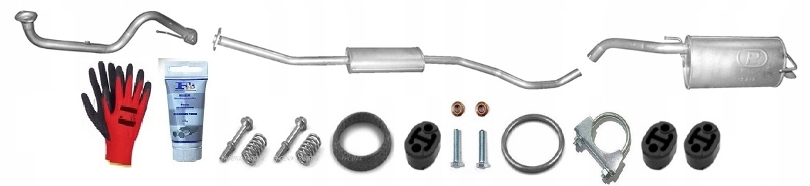 Nissan Micra 1.2 Man. (2005-2010) sada tlumičů výfuku bonus