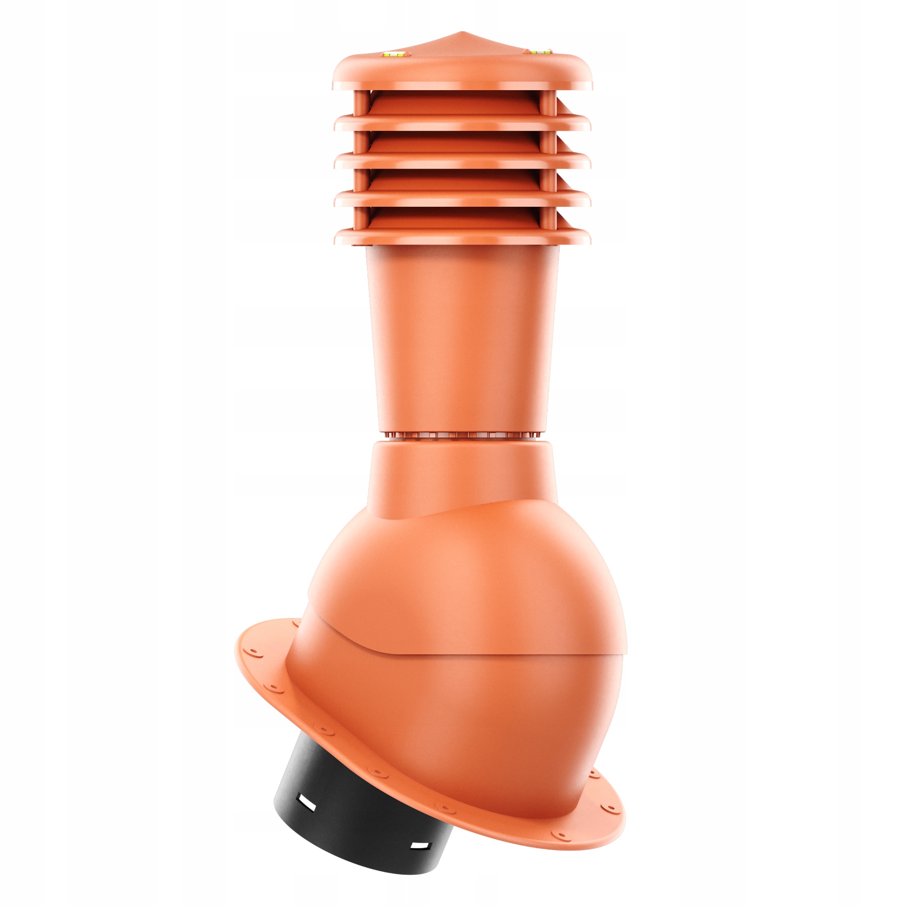 Větrací komín nezateplený Smart fi125 ploché krytiny Cihla 8004