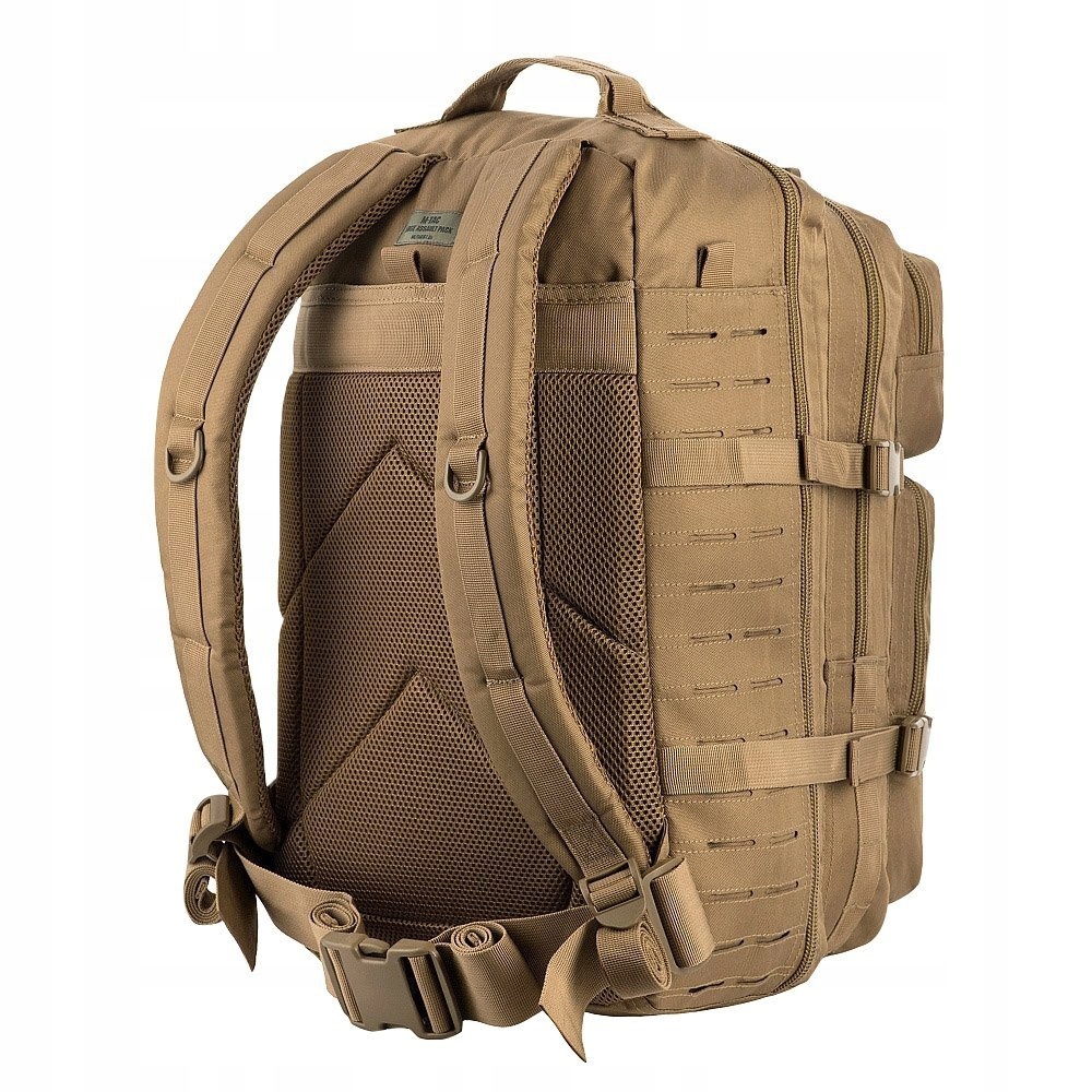 Batoh M-Tac Large Assault Pack Laser Cut 36 l Tan s páskem