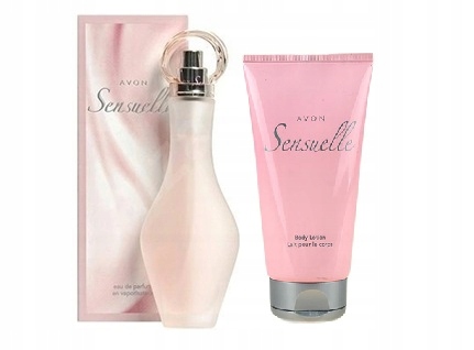 Sada Sensuelle Avon – parfémovaná voda a tělové mléko