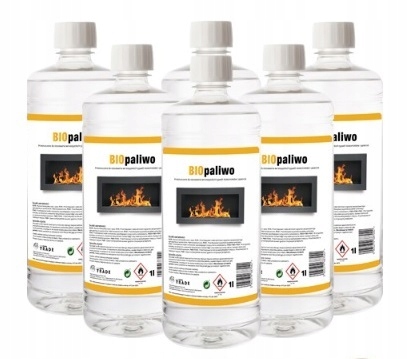 

Zestaw Biopaliwo bioetanol 6 L płyn biokominka