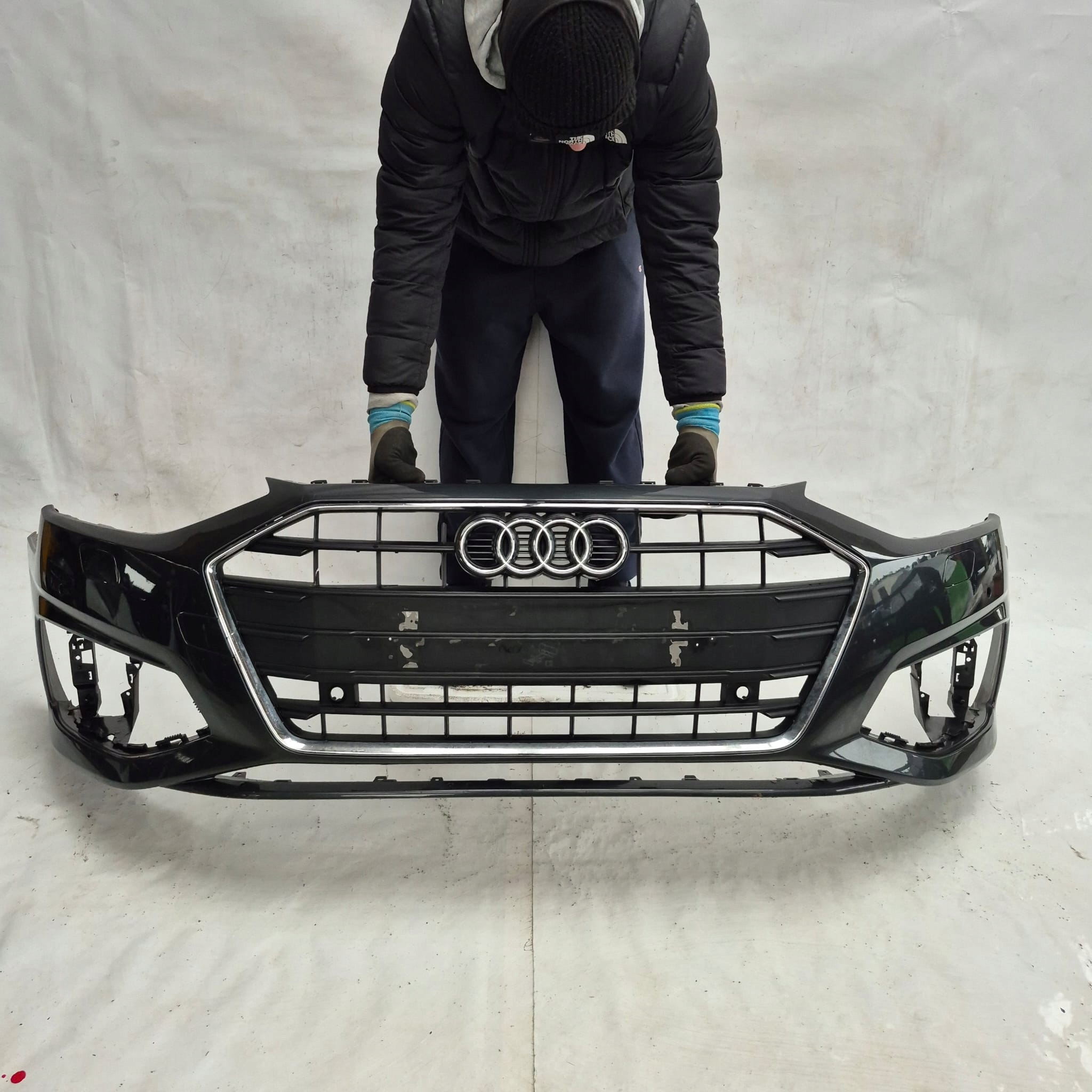 AUDI A4 B9 8W LIFT 19-24 bumper front front washer PDC