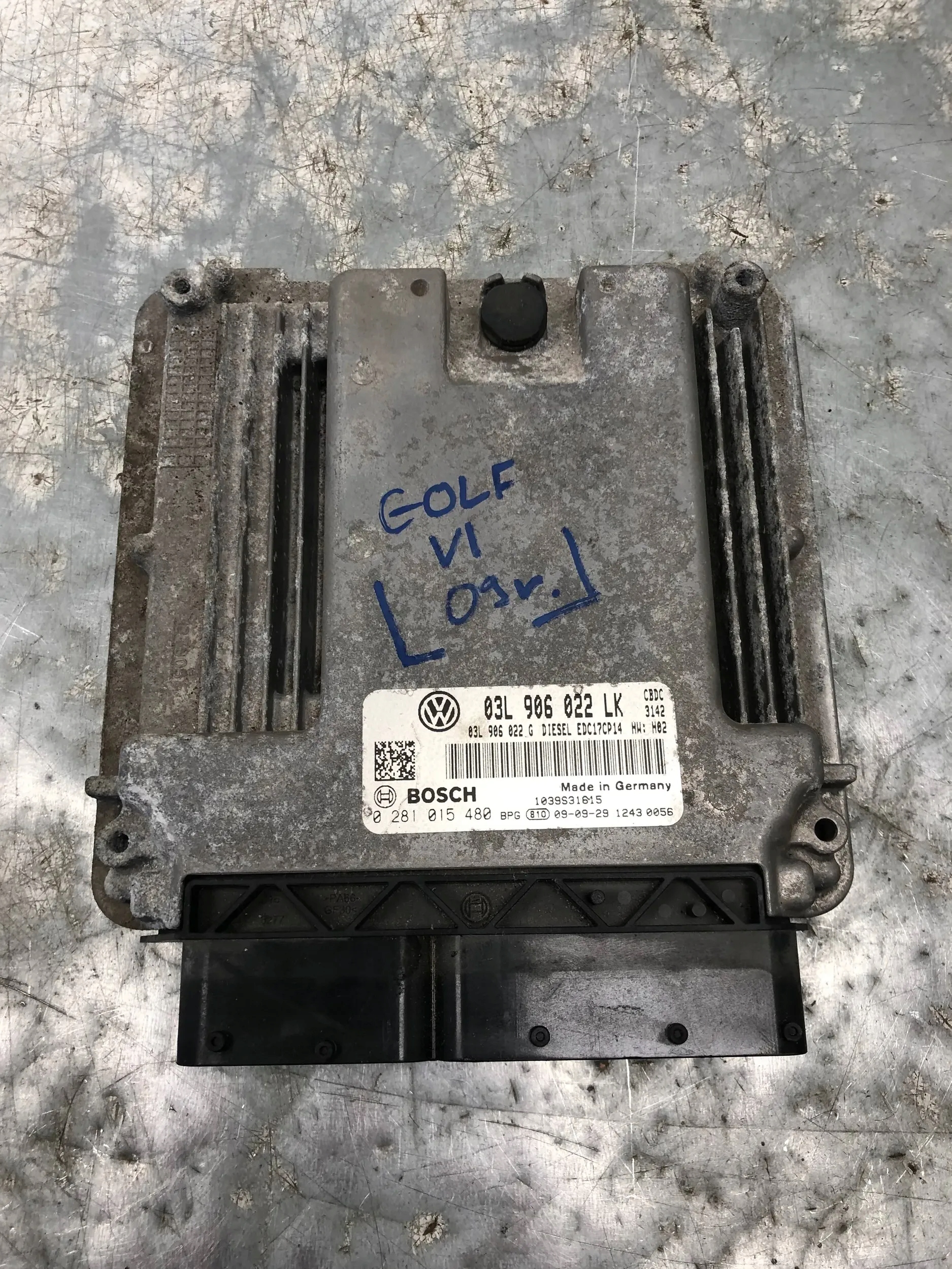 computer Motore VW GOLF VI 2.0 TDI CBD 03L906022LK
