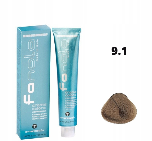 

Fanola Farba do Włosów Kolor 9.1 100ml