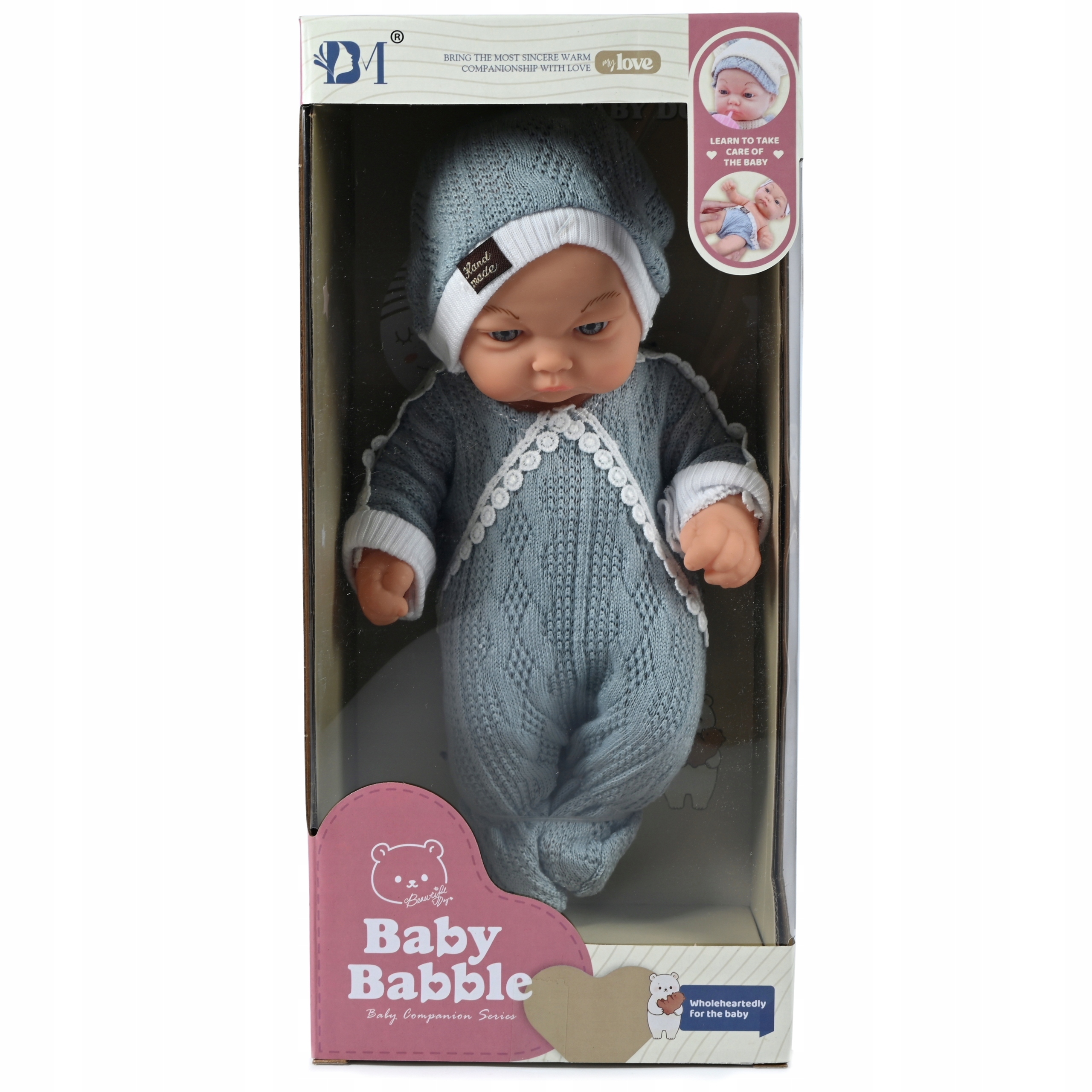 LALKA JAK ŻYWA NOWORODEK BOBAS NIEMOWLAK REALISTYCZNA TWARZ RÓŻNE WZORY Marka Midex