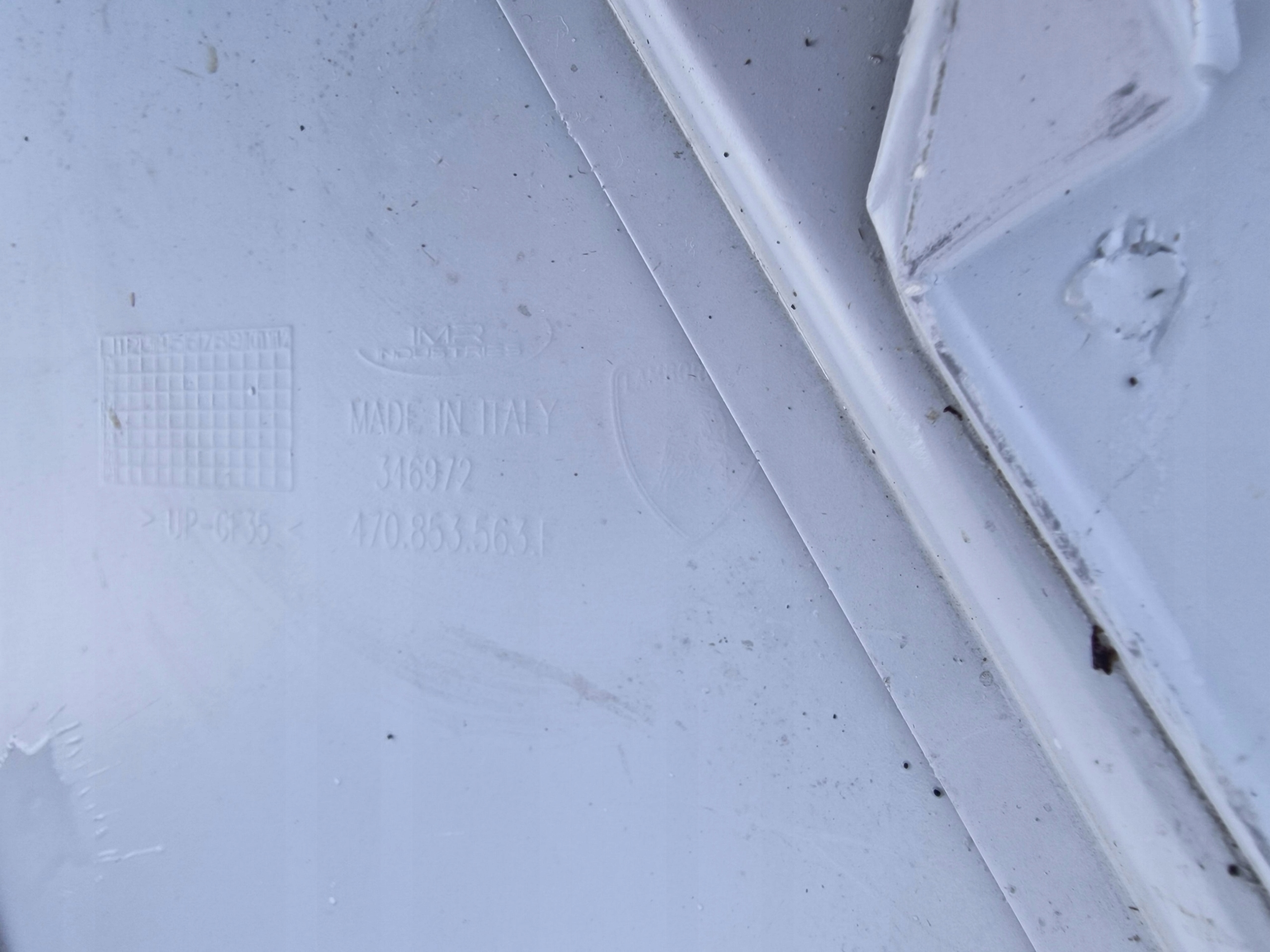 LAMBORGHINI AVENTADOR S left threshold cap moulding