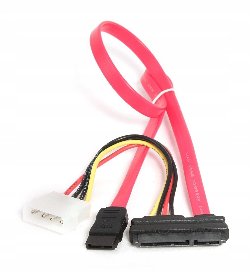 

Kabel zasilający do dysków+kabel danych CC-SATA-C1