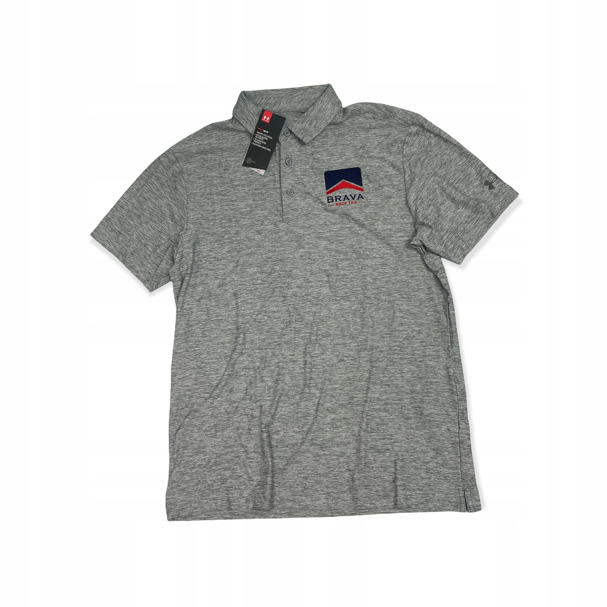 

Szara koszulka t-shirt męski Under Armour XXL