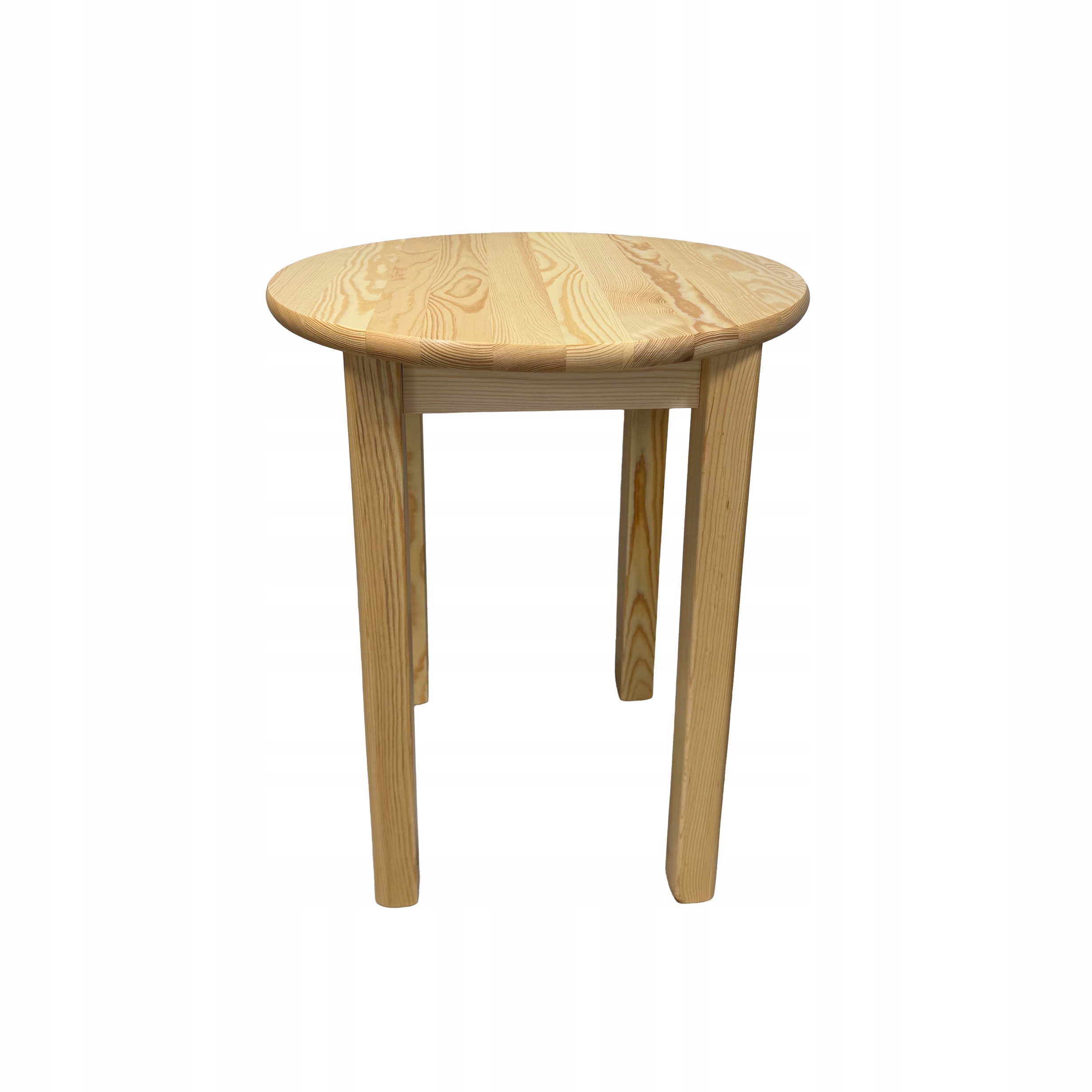 Dřevěný Borovicový Stůl Kulatý 110 Kuchyňský Do Kuchyně Obývacího Pokoje Pevný Borovice