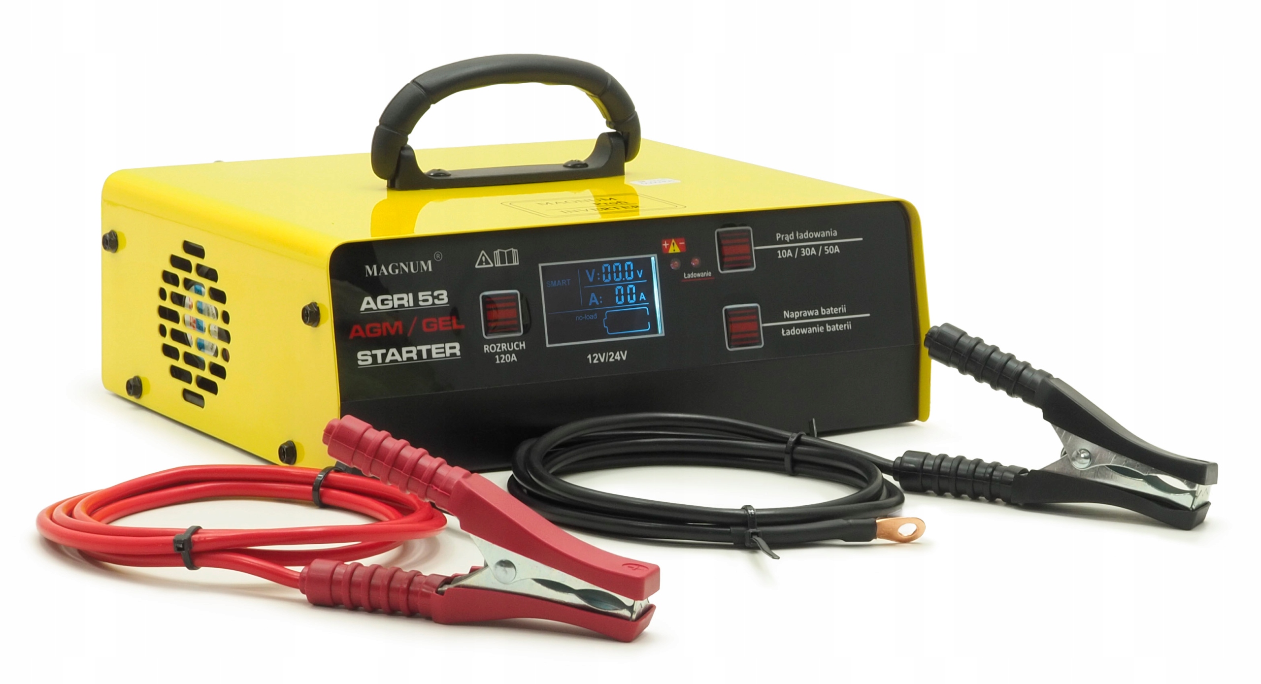 Prostownik Z Rozruchem Magnum Agri 53 Agm Gel 12/24V 12V 24V Rozruch