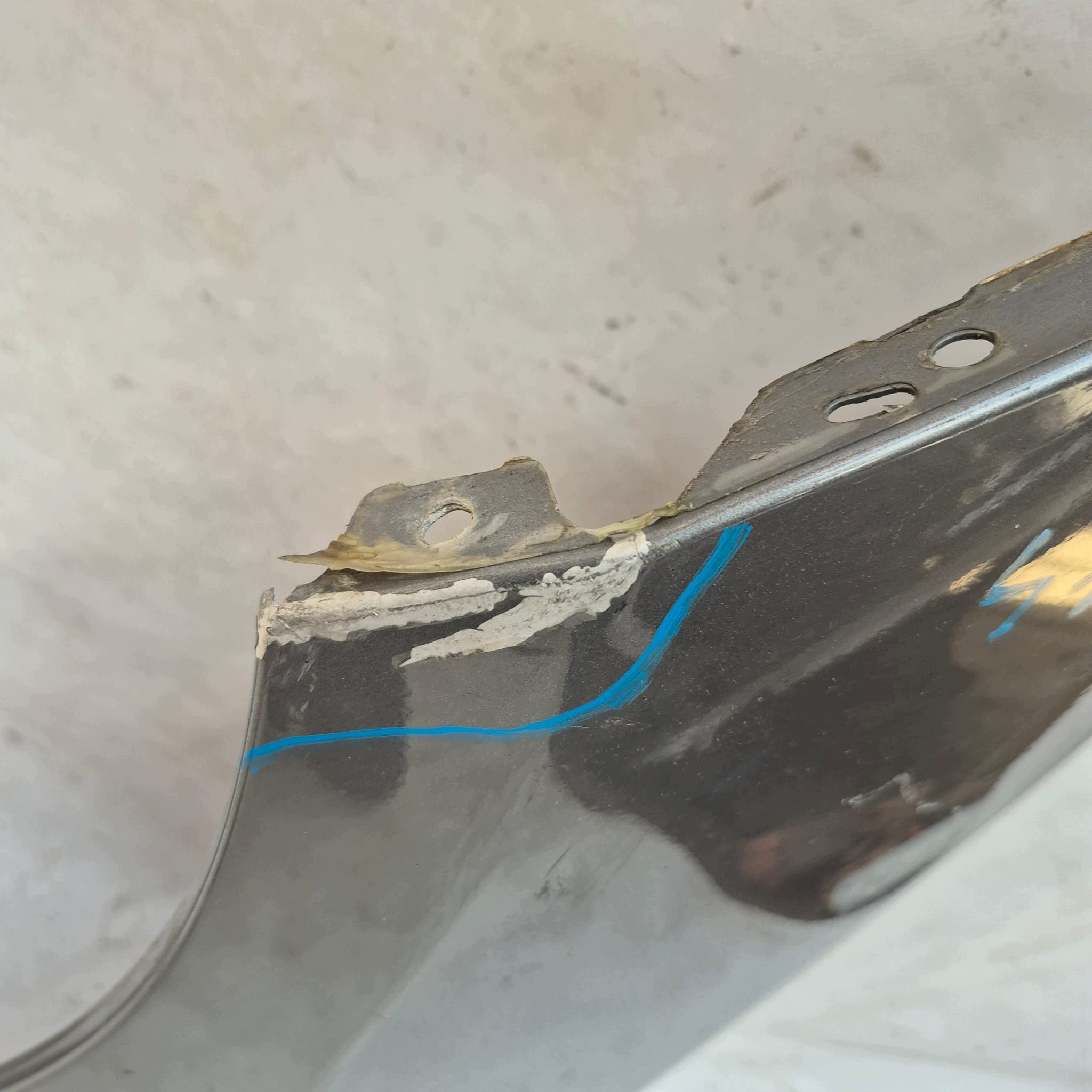 MERCEDES ML W166 11- fender left front front