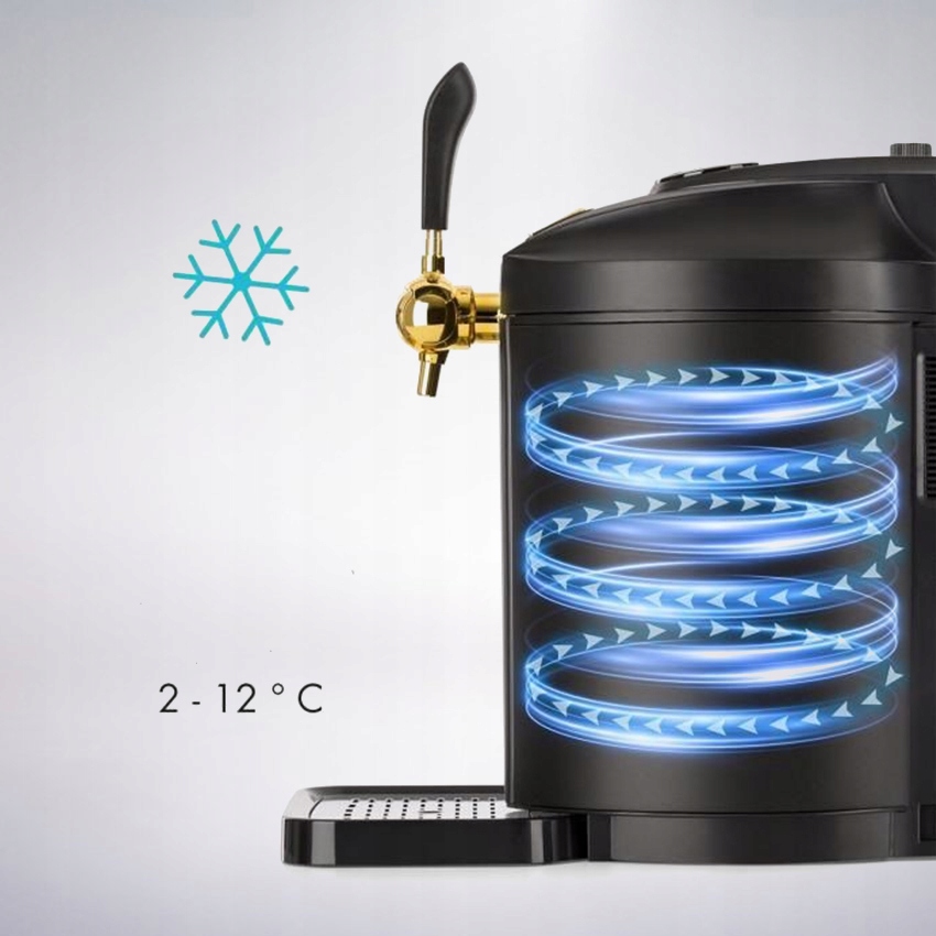 Klarstein SKAL dystrybutor do piwa nalewak 5L CO2 Producent Klarstein