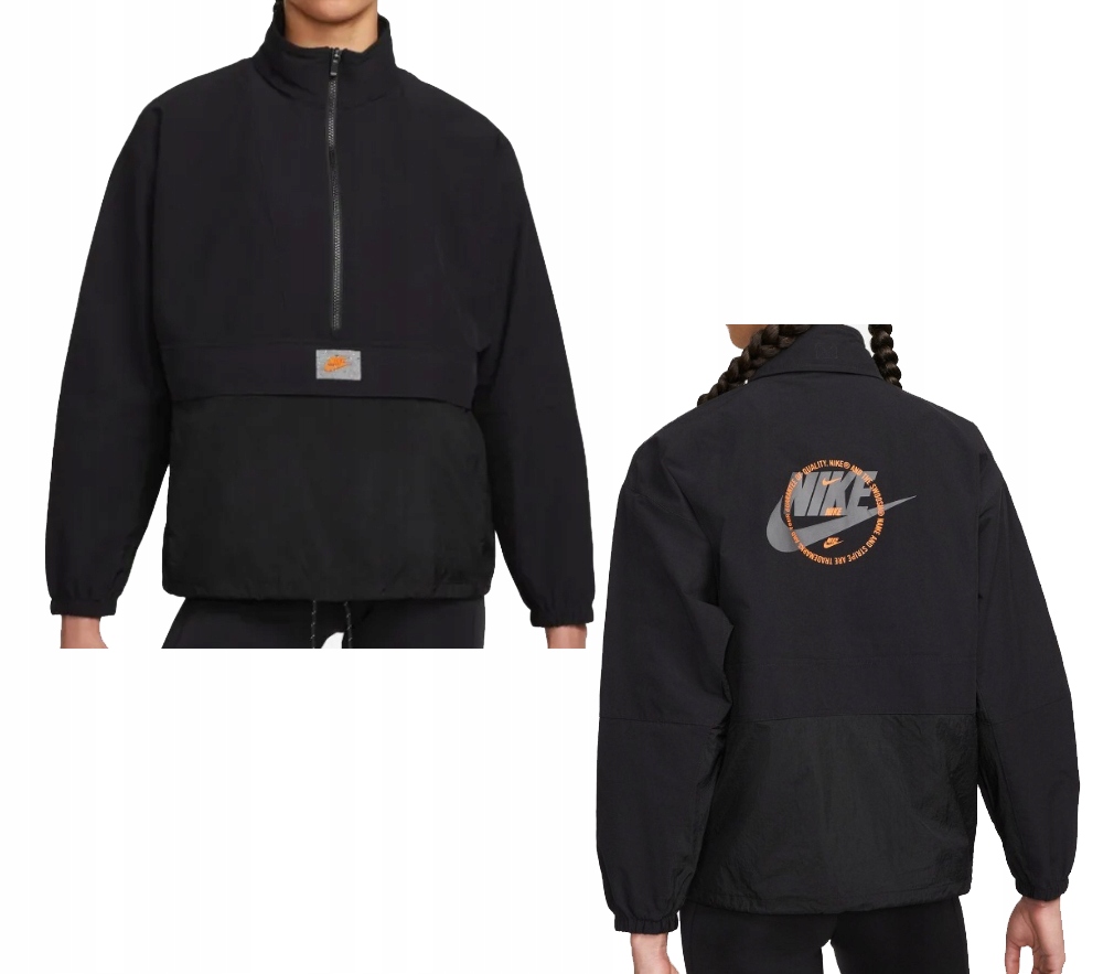 Dámská bunda Nike Nsw Revolution Sports Utility Loose Fit DX2321-010 Xs