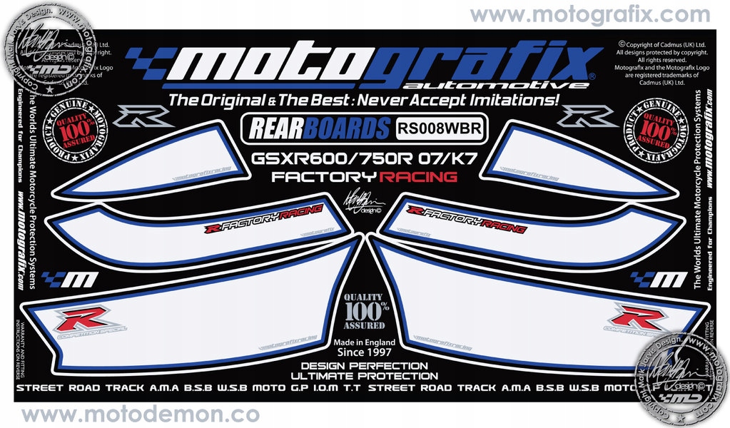 Oleina Zadná Suzuki Gsxr 750-600 K6, K7 2006 2007