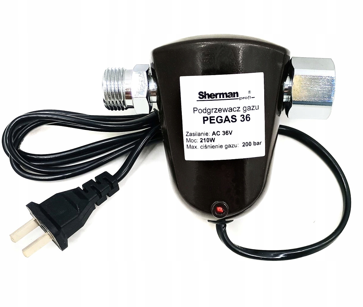 Elektrický Ohřívač Plynu Ar/CO2 Pegas 36V s Ac zástrčkou 36