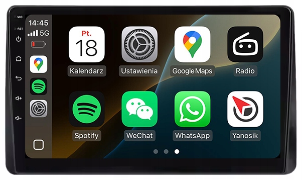 Renault Master Opel Movano Radio Nawigacja Android Carplay 8GB/128GB Dsp