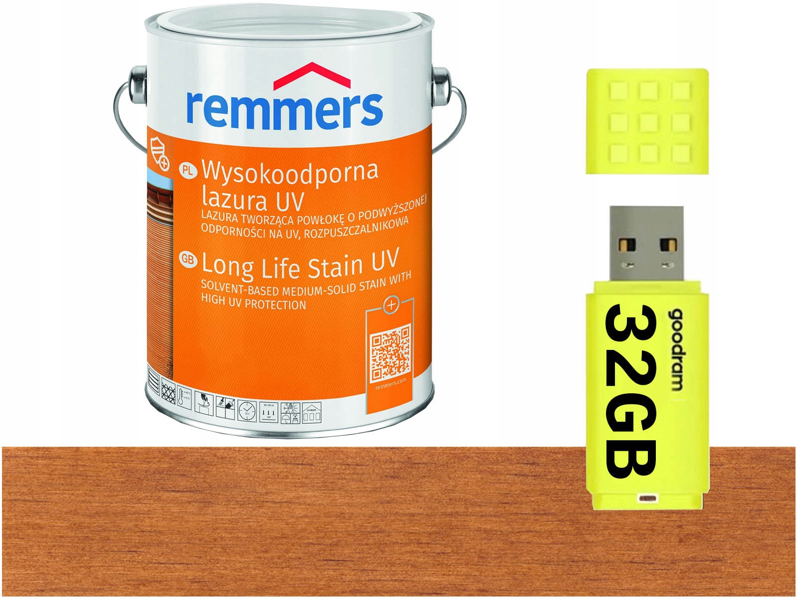 Remmers Langzeit-Lasur Uv+ impregnace 5L Teak