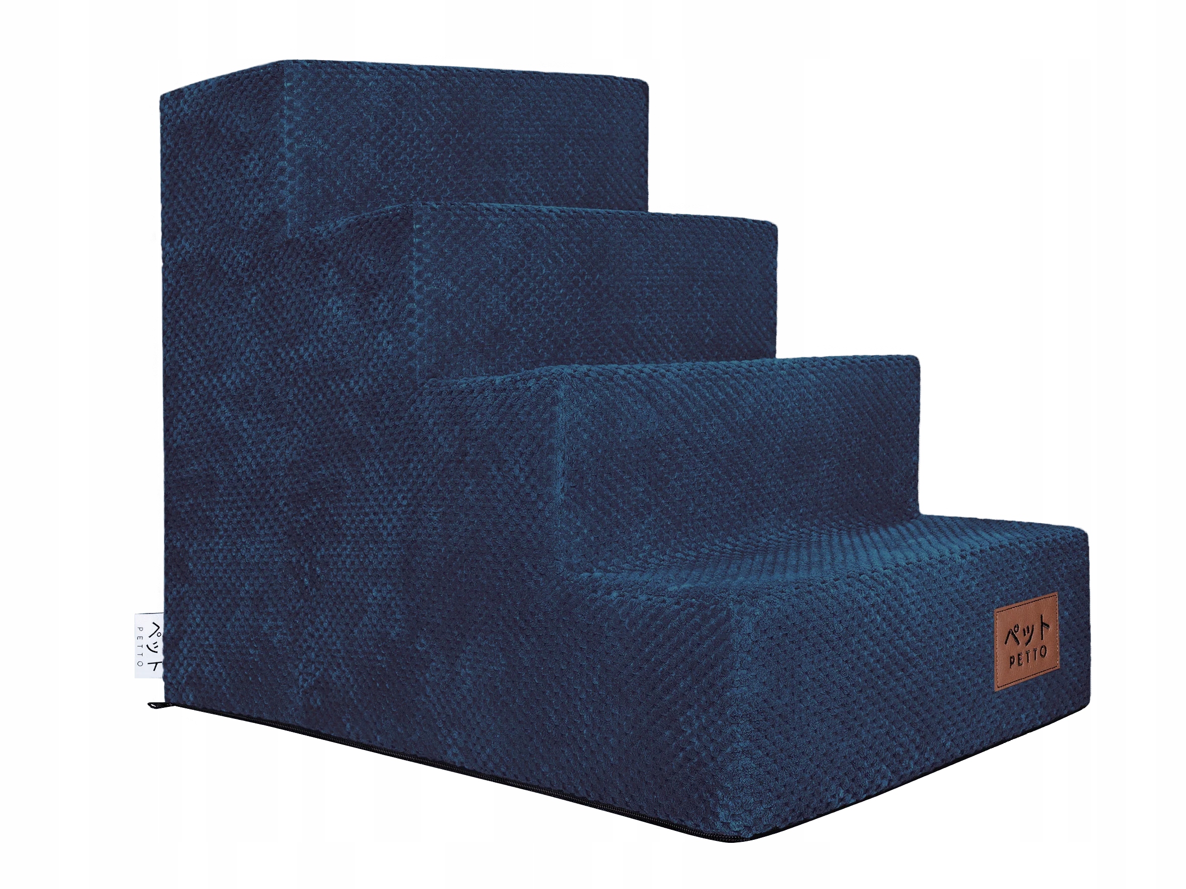 Levně Petto Schodky pro psa Takai 4 stupně, tmavě modré