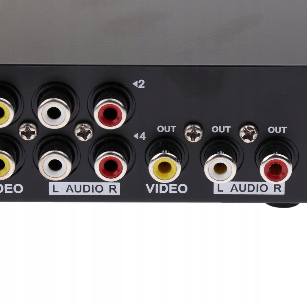 4 Port 4 Input 1 Audio AV output Rodzaj kino domowe