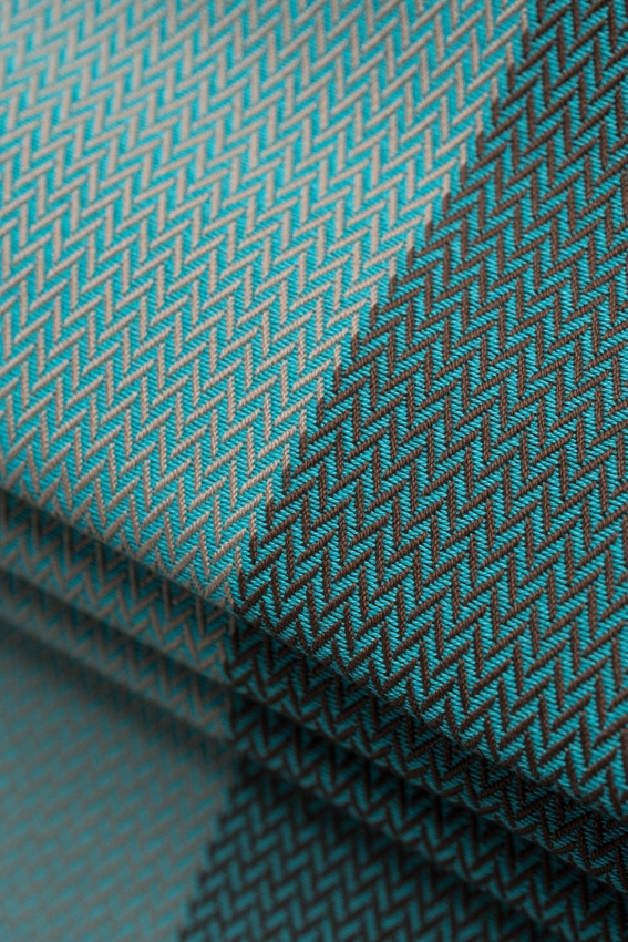 Chusta tkana LennyLamb - Mała Jodełka Baby Mint EAN (GTIN) 5907557767811