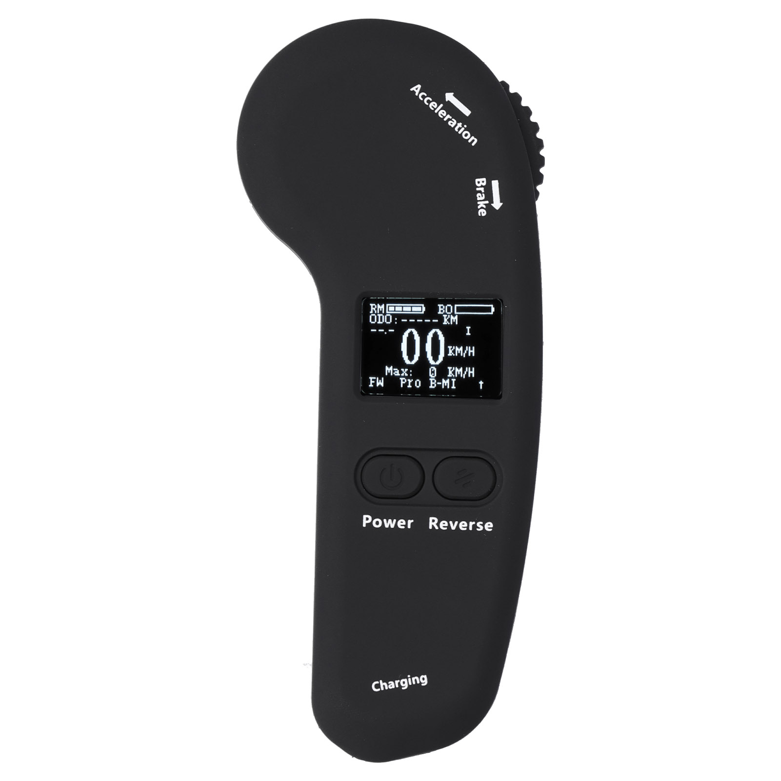 Pilot do deskorolki elektrycznej LED Czarny