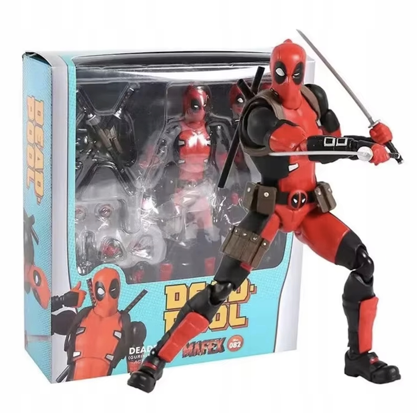 Deadpool pohyblivá figurka akcesoria 16 cm