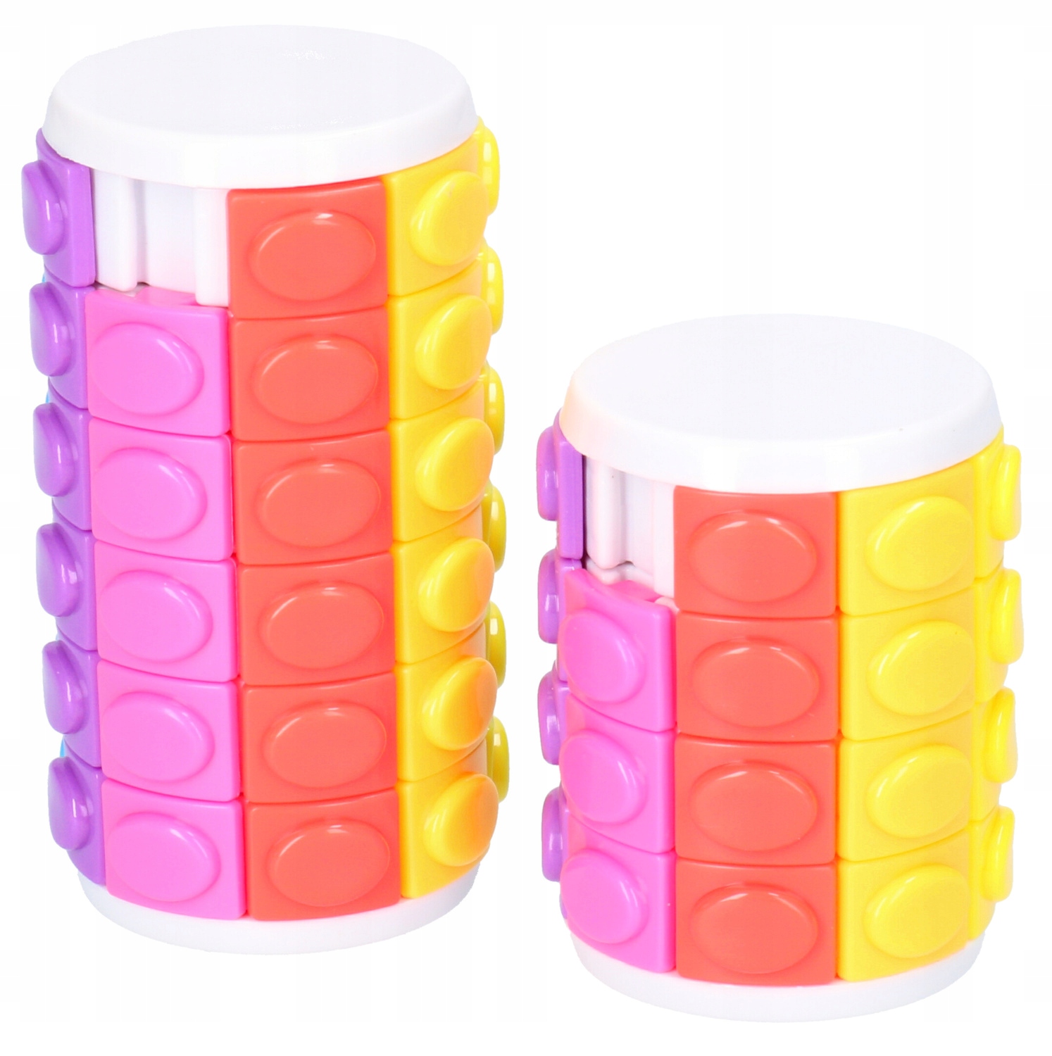 Układanka logiczna WALEC zestaw 2szt 3205 Materiał plastik