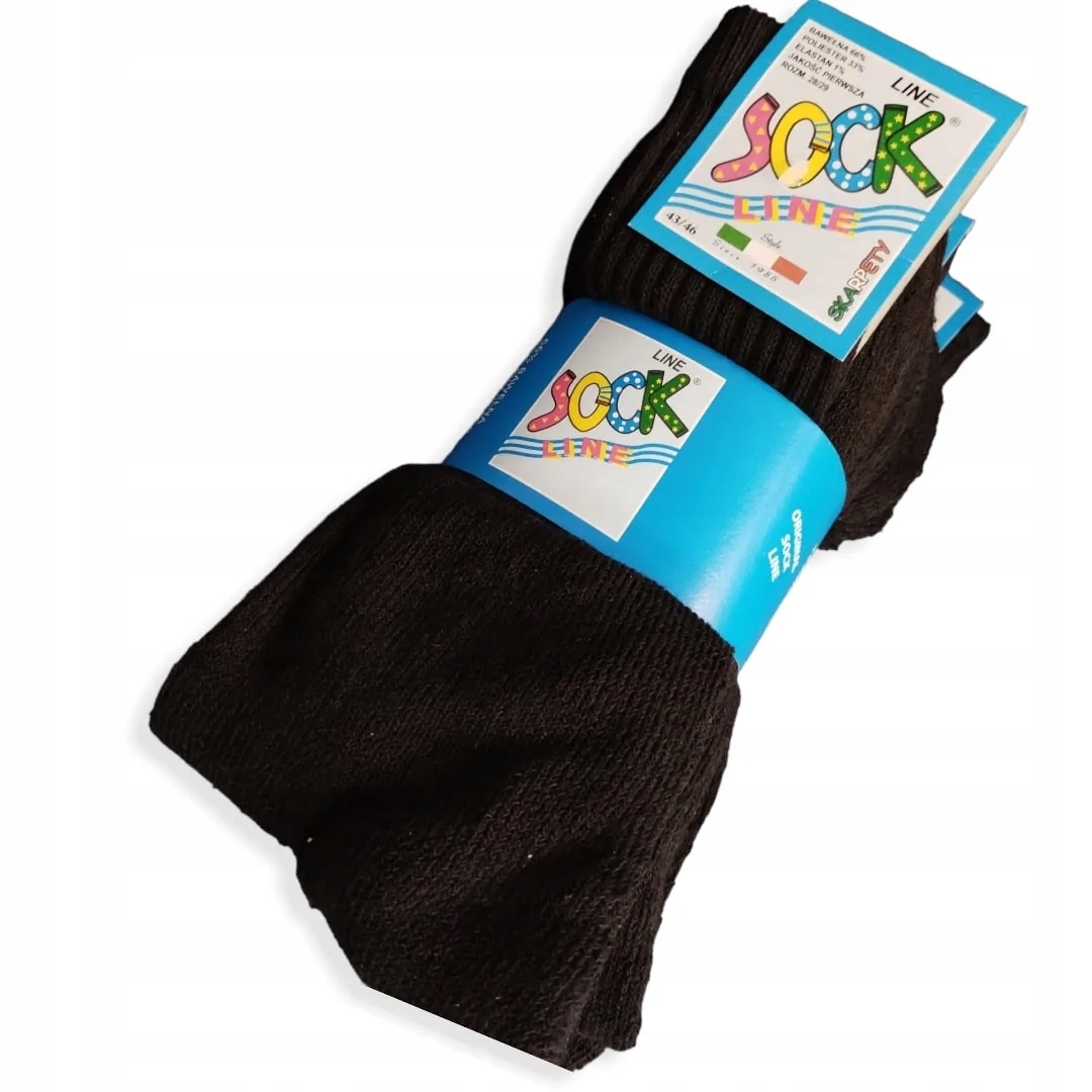 

Skarpety Frotte Sock Line 5-PAK 43-46 Czarny