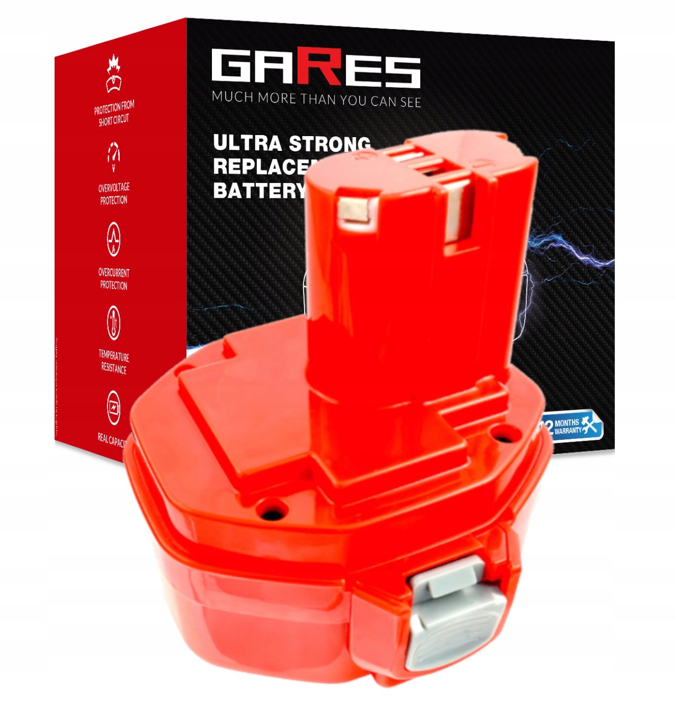 Akumulátor pro Makita 6228D 6228DWE 14,4V 1,5Ah