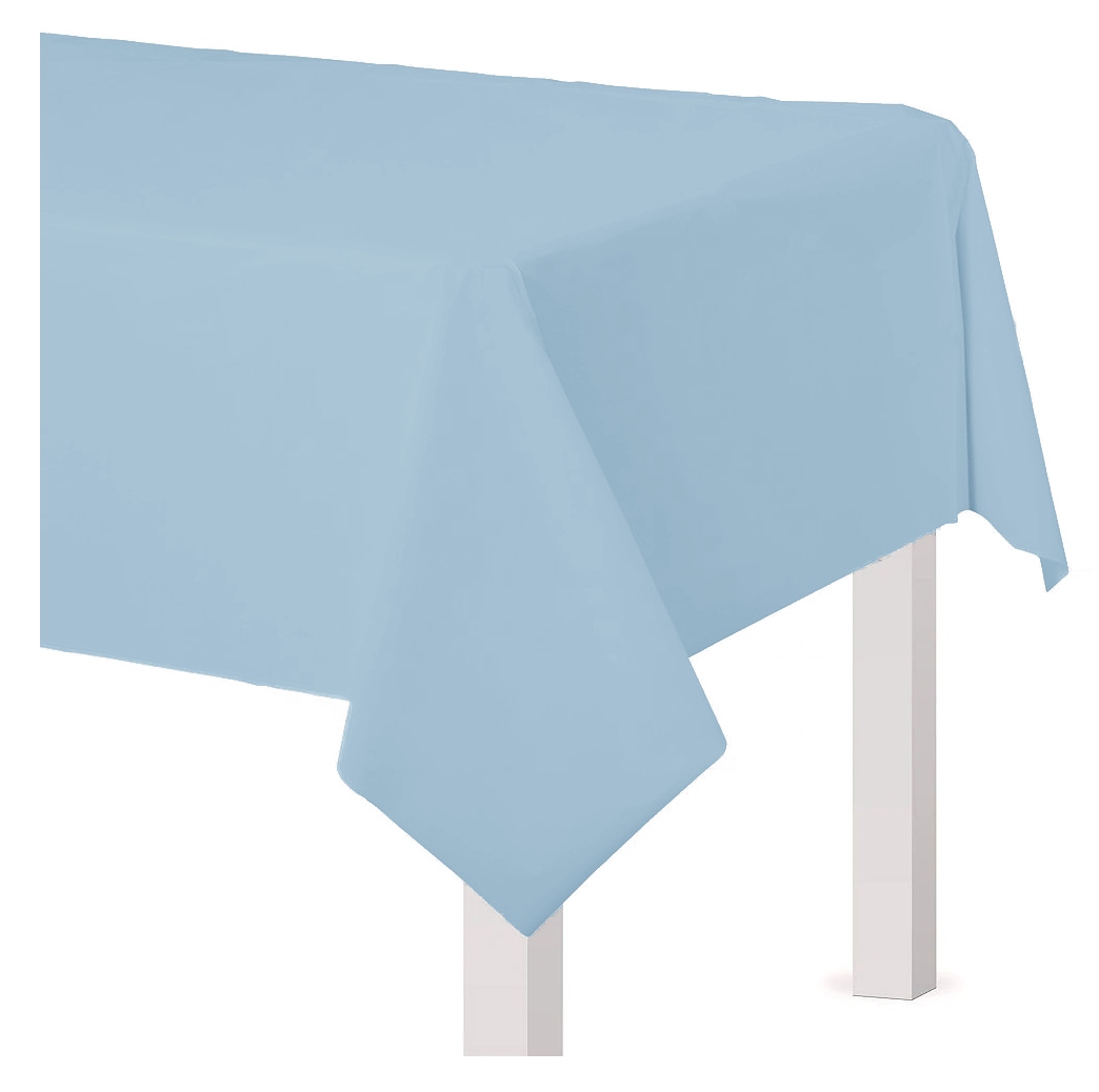 obrus 140x240cm BŁĘKITNY stół klasyczny bankiet