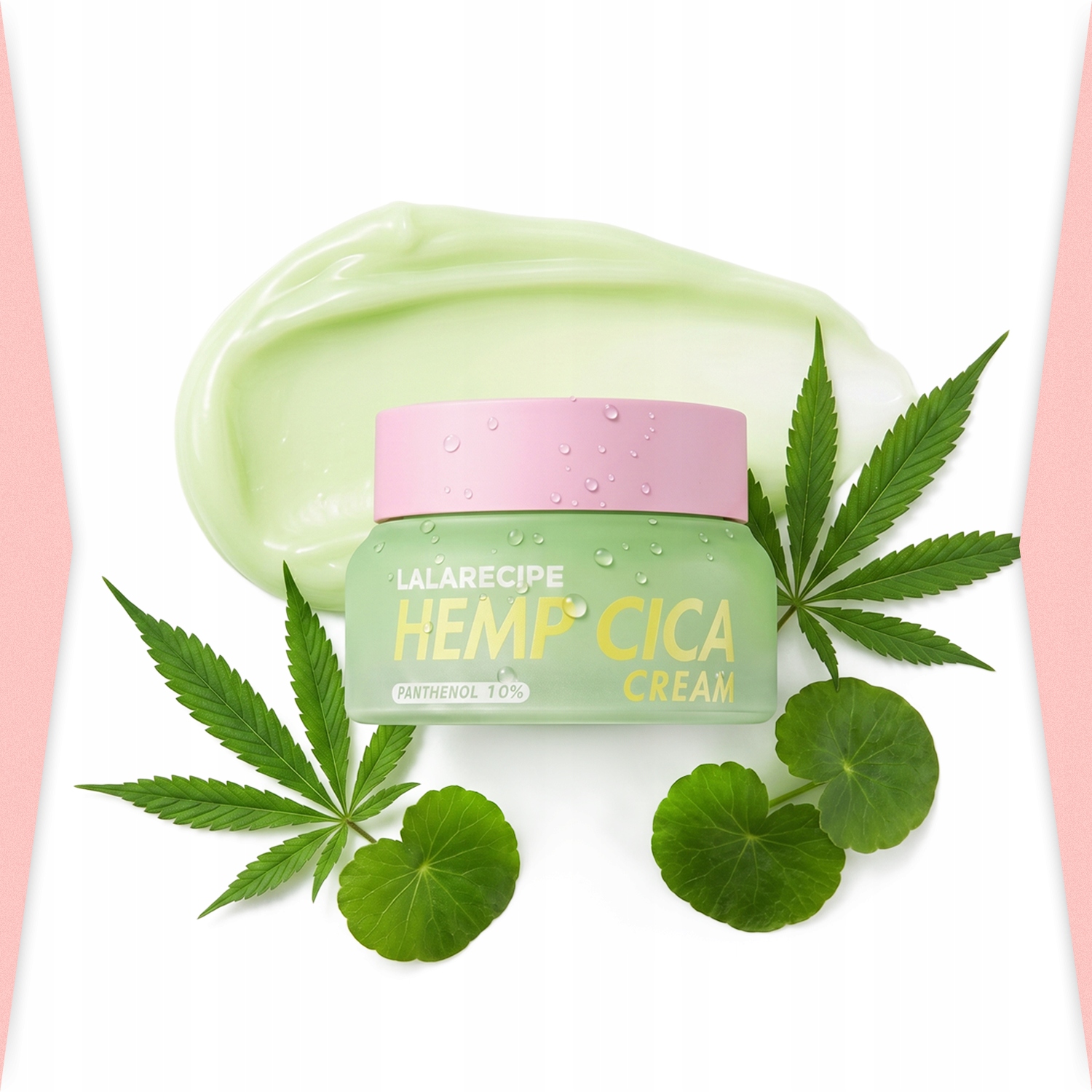 Krém na obličej LalaRecipe Hemp Cica 50 ml ze semen konopí pro citlivou pokožku